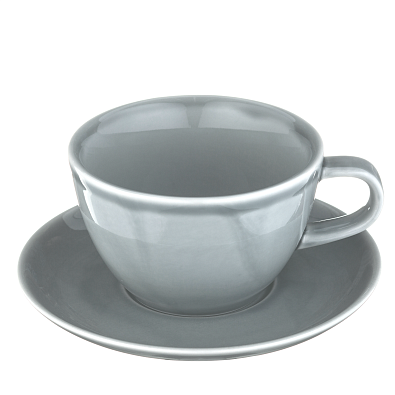 RISE BASE чашка 210 мл. серая